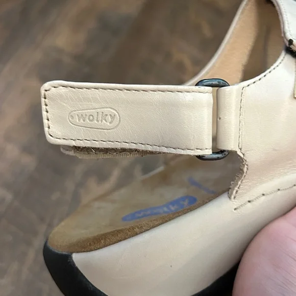 Wolky Wonen’s Liana Three Strap Sandal (0315) Size 37 NEW Tan - Picture 6 of 6